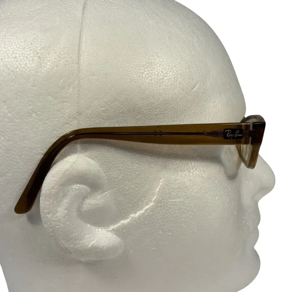 Ray Ban RB 5144 53-15 140 Brown Rectangular Eyeglasses *FRAMES ONLY* Womens